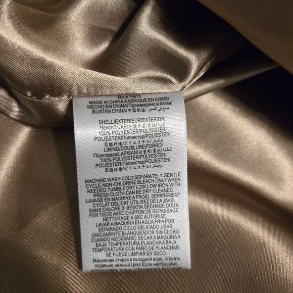 BCBGeneration Double Breasted Trench Coat Old Money Capsule Size XL Classic - Picture 13 of 16